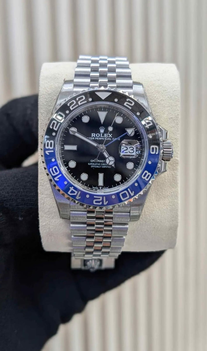 Imported Luxury Watch for Men – Dual Time Display Stainless Steel Design